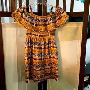 Off the shoulder sun dress XS